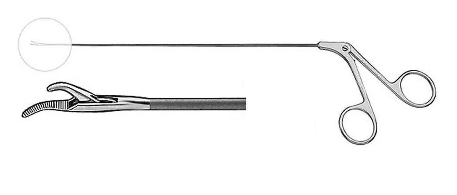 LARİNGEAL MİKRO TUTMA FORSEPS SOL 20CM